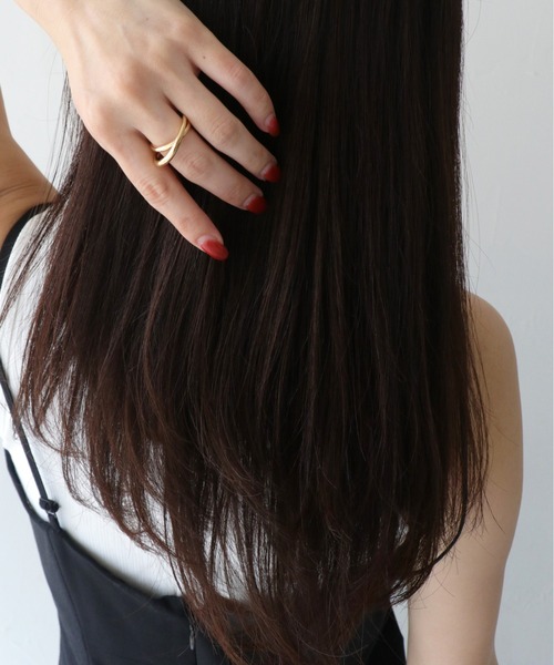 cheriella（シェリエラ）の「【cheriella】ランダムプランプダブルリング RANDOM PLUMP DOUBLE RING（リング・レディース・シルバー/ゴールド・FREE）」の10枚目の写真