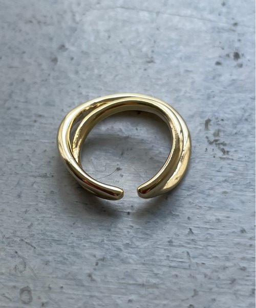 cheriella（シェリエラ）の「【cheriella】ランダムプランプダブルリング RANDOM PLUMP DOUBLE RING（リング・レディース・シルバー/ゴールド・FREE）」の15枚目の写真
