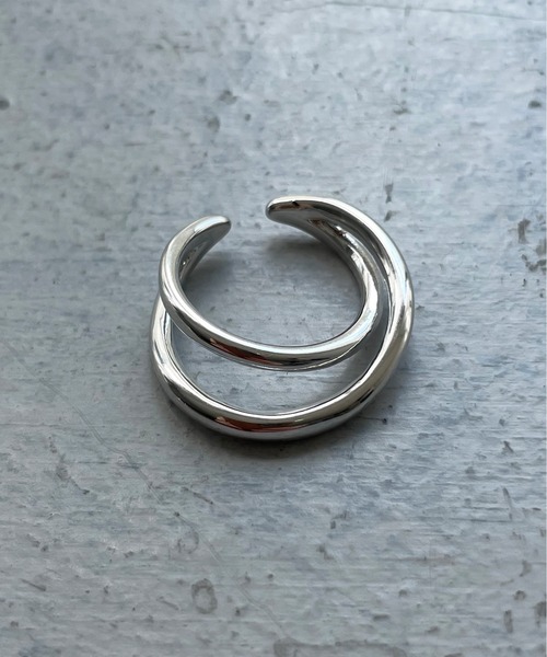 cheriella（シェリエラ）の「【cheriella】ランダムプランプダブルリング RANDOM PLUMP DOUBLE RING（リング・レディース・シルバー/ゴールド・FREE）」の13枚目の写真