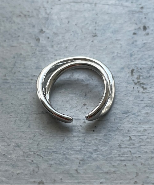 cheriella（シェリエラ）の「【cheriella】ランダムプランプダブルリング RANDOM PLUMP DOUBLE RING（リング・レディース・シルバー/ゴールド・FREE）」の14枚目の写真