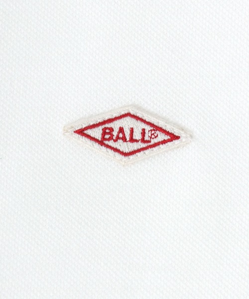 BALL(ボール)の「2026SS BALL/ボール 鹿の子 ワンポイントロゴ ワッペン刺繍 無地 ポロシャツ レディース メンズ(ポロシャツ・メンズ・ホワイト/ブラック/グレー/ネイビー/チャコール/グリーン系その他/モカ/ブルー系その他・L/LL/M)」の22枚目の写真