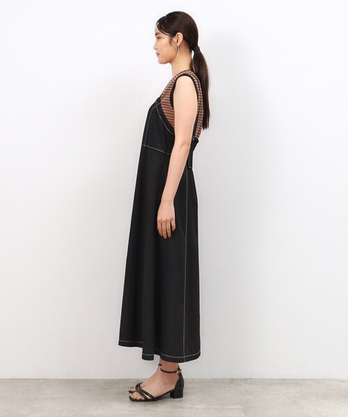 epa ジャンパースカート黒 優しいフォーマル】黒ギャバジャンパースカート（high quality