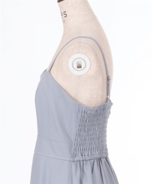 axes femme（アクシーズファム）の「チャイナ釦バイカラーワンピース（ワンピース・レディース・ブルーグリーン/ブラック/グレー・FREE）」の16枚目の写真