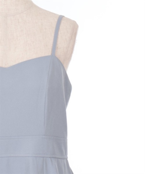 axes femme（アクシーズファム）の「チャイナ釦バイカラーワンピース（ワンピース・レディース・ブルーグリーン/ブラック/グレー・FREE）」の13枚目の写真