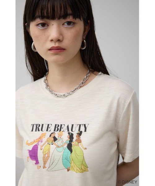 AZUL by moussy(アズールバイマウジー)の「JM プリンセスTシャツ(Tシャツ/カットソー・レディース・イエロー/オフホワイト・SMALL/MEDIUM)」の14枚目の写真