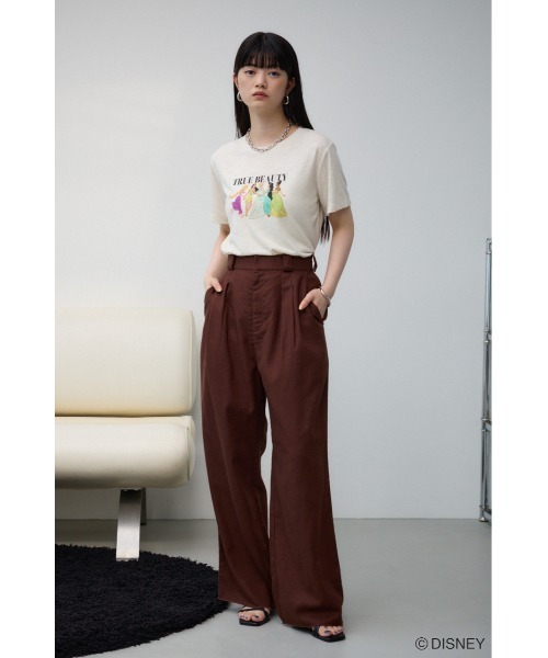 AZUL by moussy(アズールバイマウジー)の「JM プリンセスTシャツ(Tシャツ/カットソー・レディース・イエロー/オフホワイト・SMALL/MEDIUM)」の12枚目の写真
