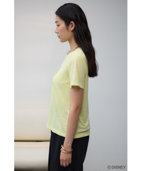 AZUL by moussy(アズールバイマウジー)の「JM プリンセスTシャツ(Tシャツ/カットソー・レディース・イエロー/オフホワイト・SMALL/MEDIUM)」の20枚目の写真