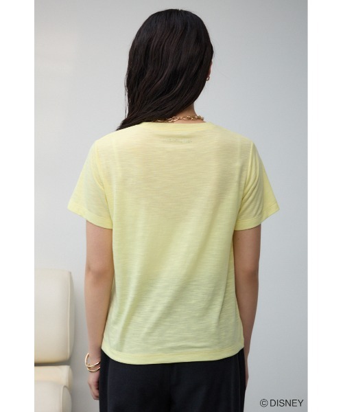 AZUL by moussy(アズールバイマウジー)の「JM プリンセスTシャツ(Tシャツ/カットソー・レディース・イエロー/オフホワイト・SMALL/MEDIUM)」の19枚目の写真