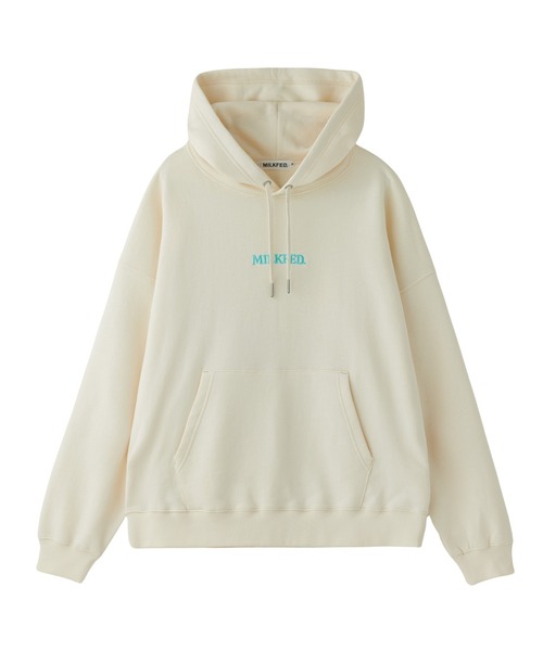 MILKFED.（ミルクフェド）の「DONUTS SWEAT HOODIE（パーカー・レディース・ブラック/ライトイエロー/オフホワイト・L/M）」の17枚目の写真