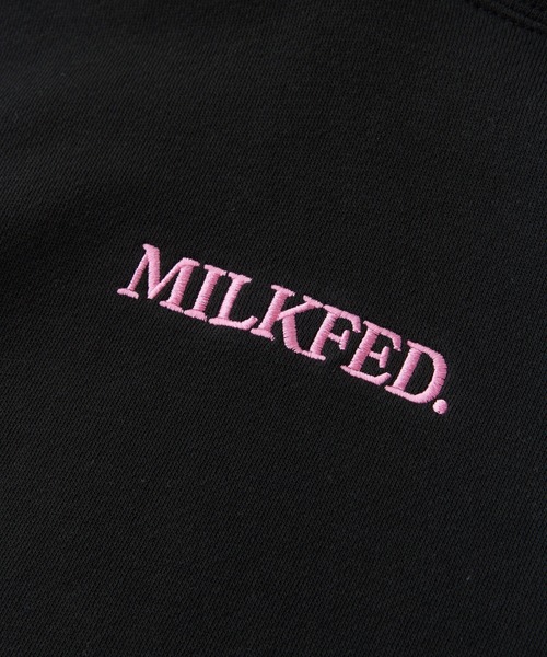 MILKFED.（ミルクフェド）の「DONUTS SWEAT HOODIE（パーカー・レディース・ブラック/ライトイエロー/オフホワイト・L/M）」の9枚目の写真