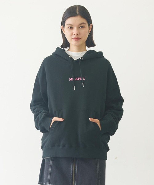 MILKFED.（ミルクフェド）の「DONUTS SWEAT HOODIE（パーカー・レディース・ブラック/ライトイエロー/オフホワイト・L/M）」の18枚目の写真