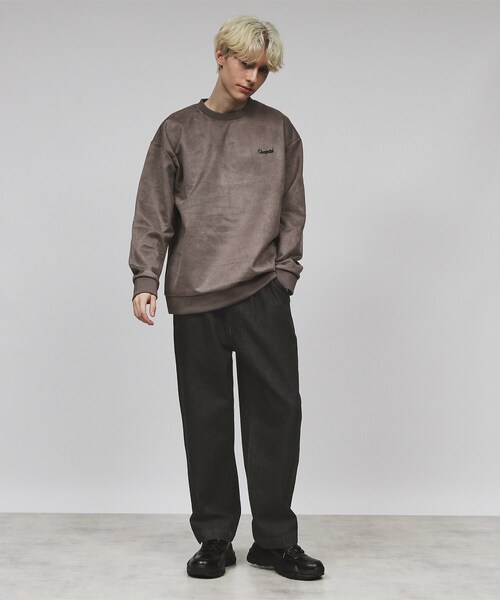 tk.TAKEO KIKUCHI（ティーケータケオキクチ）の「テーパードデニムパンツ（デニムパンツ・メンズ・ブルー系その他5/ブラック系3・01/02/04/03）」の4枚目の写真