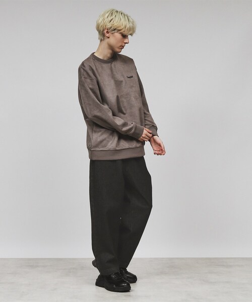 tk.TAKEO KIKUCHI（ティーケータケオキクチ）の「テーパードデニムパンツ（デニムパンツ・メンズ・ブルー系その他5/ブラック系3・01/02/04/03）」の5枚目の写真