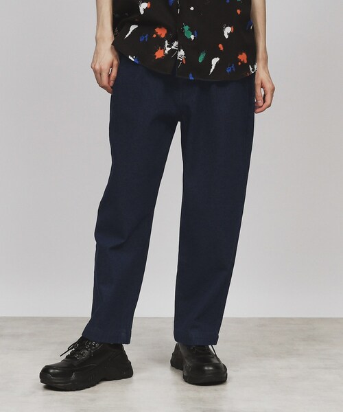 tk.TAKEO KIKUCHI（ティーケータケオキクチ）の「テーパードデニムパンツ（デニムパンツ・メンズ・ブルー系その他5/ブラック系3・01/02/04/03）」の7枚目の写真