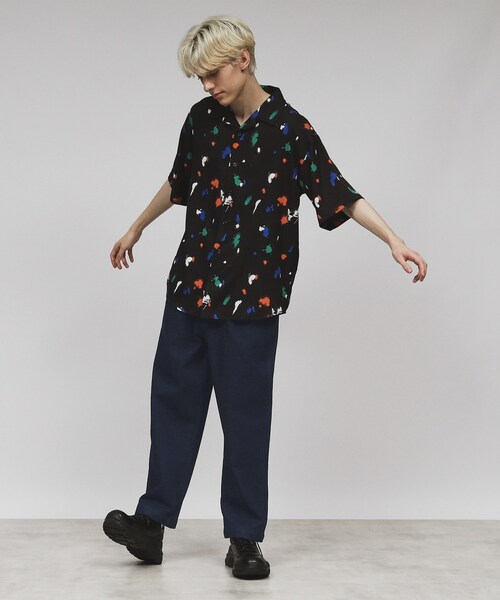 tk.TAKEO KIKUCHI（ティーケータケオキクチ）の「テーパードデニムパンツ（デニムパンツ・メンズ・ブルー系その他5/ブラック系3・01/02/04/03）」の9枚目の写真