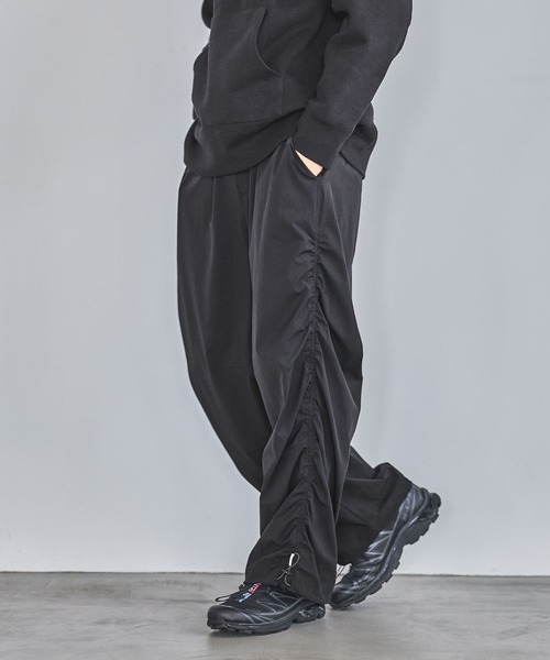 HEREIAM(ヘレイアム)の「【HEREIAM MEN】フルダルエクストラパンツ(その他パンツ・メンズ・ライトグレー/ブラック・LARGE/MEDIUM)」の1枚目の写真