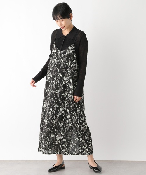 LEPSIM(レプシィム)の「アソートキャミワンピース 135246(ワンピース・レディース・ブラック/ブラウン系その他/アイボリー/ブラック系その他・FREE)」の3枚目の写真