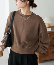 【WEB限定】ショート丈カラースウェット