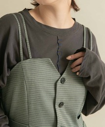 KBF | シアーロゴロングTEE(Tシャツ/カットソー)