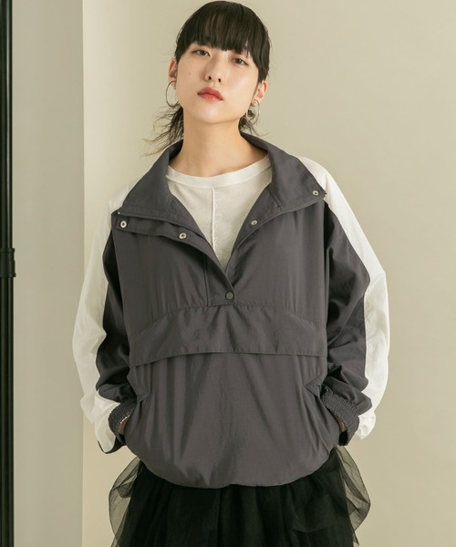 KBF（ケイビーエフ）の「シアーロゴロングTEE（Tシャツ/カットソー・レディース・チャコールグレー/オフホワイト・ONE）」の12枚目の写真