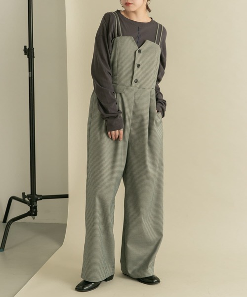 KBF（ケイビーエフ）の「シアーロゴロングTEE（Tシャツ/カットソー・レディース・チャコールグレー/オフホワイト・ONE）」の20枚目の写真