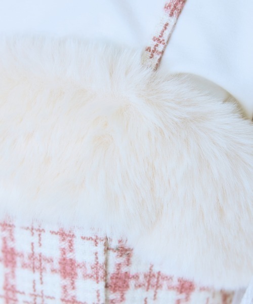 ＜大きいサイズ＞ ファードッキングツイードキャミワンピ marun（ワンピース）｜marun（マルン）