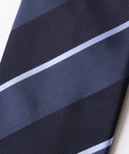 EDIFICE（エディフィス）の「AX レジメンタルタイ（ネクタイ・メンズ・ネイビー/ブラウン・FREE）」の7枚目の写真