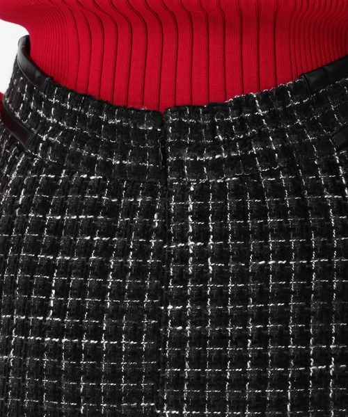 MISCH MASCH(ミッシュマッシュ)の「ツイードフレアスカート/MM447202(スカート・レディース・ライトグレー/ブラック/レッド・S/M)」の20枚目の写真