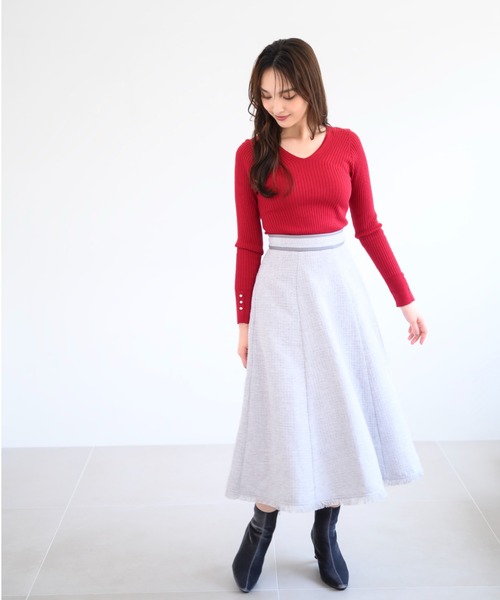 セール】ツイードフレアスカート/MM447202（スカート）｜MISCH MASCH