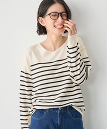 洗えるもちもちゆるシンプルニットVネック