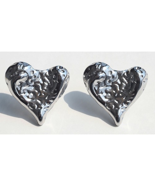 abaskdesign(アバスクデザイン)の「*金属アレルギー対応 ニュアンハートスタッズステンレスピアス(ピアス(両耳用)・レディース・シルバー/ゴールド・FREE)」の13枚目の写真