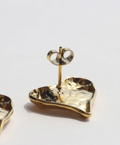abaskdesign(アバスクデザイン)の「*金属アレルギー対応 ニュアンハートスタッズステンレスピアス(ピアス(両耳用)・レディース・シルバー/ゴールド・FREE)」の14枚目の写真
