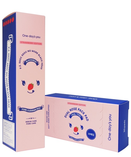 Beauty Connect（ビューティーコネクト）の「One-Day's you（ワンデイズユー）　ノーズピーリングセット　いちごエディション（フェイススクラブ/ピーリング・レディース・その他・FREE）」の4枚目の写真