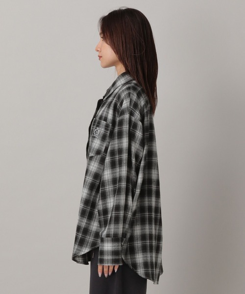 FOREVER 21(フォーエバー トゥエンティーワン)の「【2024FW】ネルチェックシャツ(シャツ/ブラウス・レディース・ダークブラウン/ネイビー/ブラック・FREE)」の20枚目の写真