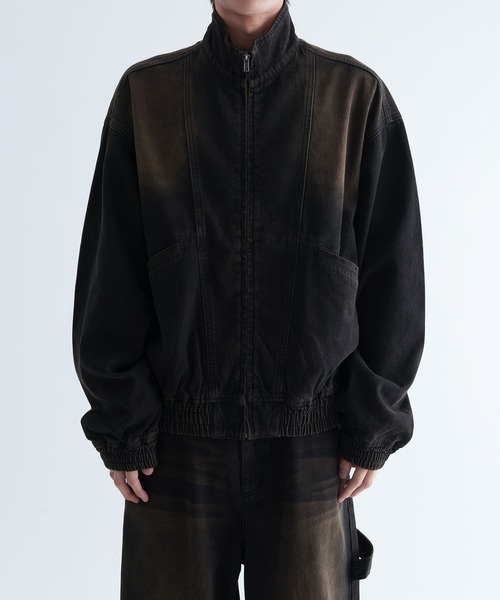 【セール】【EPNK】Overdye denim blouson / オーバーダイデニムブルゾン（ブルゾン）｜epnok（エプノック）