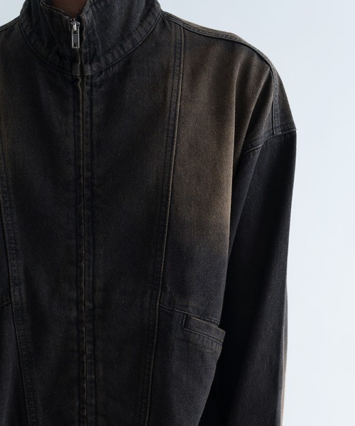 epnok(エプノック)の「【EPNK】Overdye denim blouson / オーバーダイデニムブルゾン(ブルゾン・メンズ・ブラック/インディゴブルー・SMALL/MEDIUM/LARGE)」の15枚目の写真