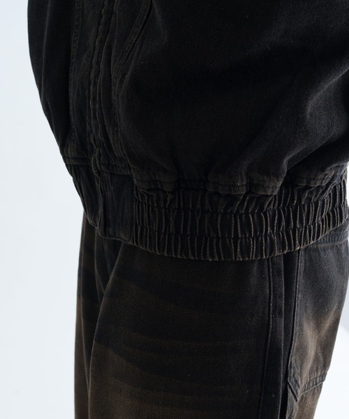 epnok(エプノック)の「【EPNK】Overdye denim blouson / オーバーダイデニムブルゾン(ブルゾン・メンズ・ブラック/インディゴブルー・SMALL/MEDIUM/LARGE)」の17枚目の写真