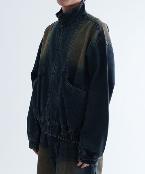 epnok(エプノック)の「【EPNK】Overdye denim blouson / オーバーダイデニムブルゾン(ブルゾン・メンズ・ブラック/インディゴブルー・SMALL/MEDIUM/LARGE)」の18枚目の写真