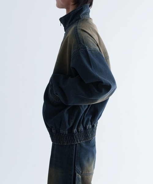 epnok(エプノック)の「【EPNK】Overdye denim blouson / オーバーダイデニムブルゾン(ブルゾン・メンズ・ブラック/インディゴブルー・SMALL/MEDIUM/LARGE)」の19枚目の写真