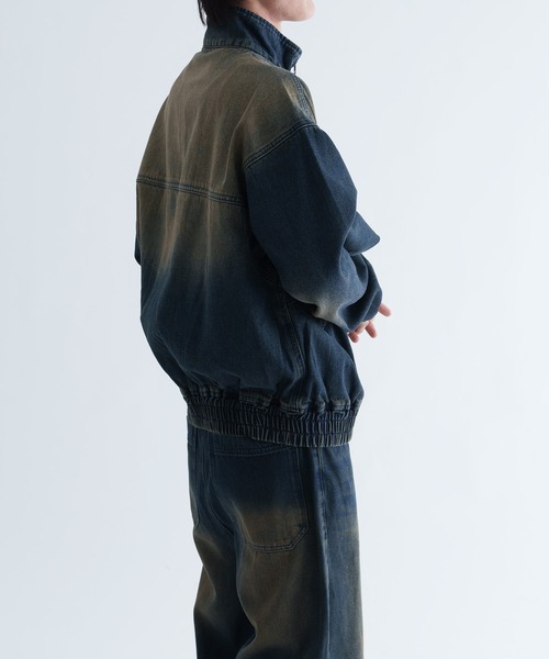 epnok(エプノック)の「【EPNK】Overdye denim blouson / オーバーダイデニムブルゾン(ブルゾン・メンズ・ブラック/インディゴブルー・SMALL/MEDIUM/LARGE)」の21枚目の写真