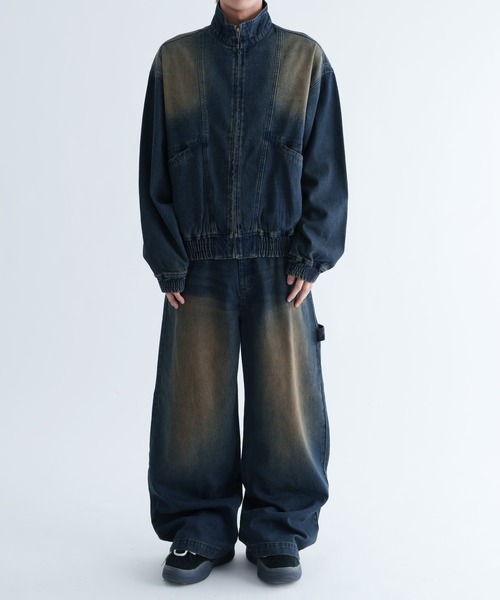 epnok(エプノック)の「【EPNK】Overdye denim blouson / オーバーダイデニムブルゾン(ブルゾン・メンズ・ブラック/インディゴブルー・SMALL/MEDIUM/LARGE)」の22枚目の写真