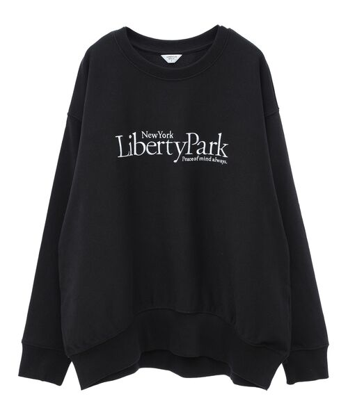 AMERICAN HOLIC（アメリカンホリック）の「Liberty Park刺繍スウェット1（スウェット・レディース・ブラック・M/L）」の8枚目の写真