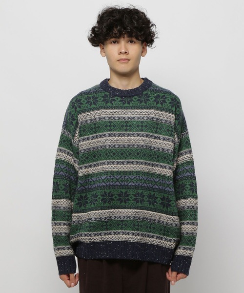 Curensology フェアアイルニットプルオーバー Curensology フェアアイルニットプルオーバー新品