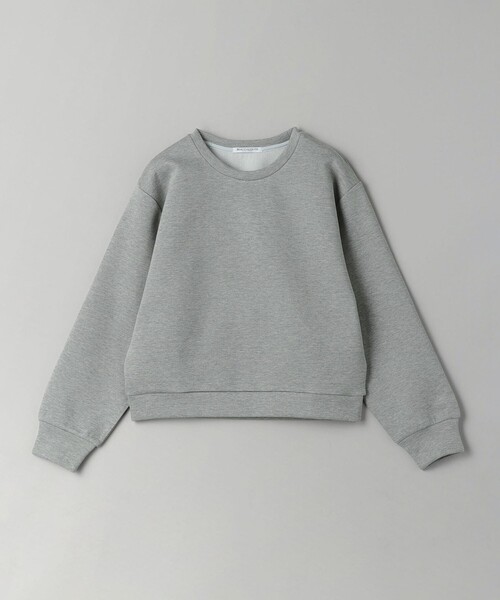 【BEAUTY&amp;YOUTH UNITED ARROWS】ラメ入り　グレー BEAUTY&YOUTH UNITED ARROWS】ラメカットソー ショートスリーブ プル