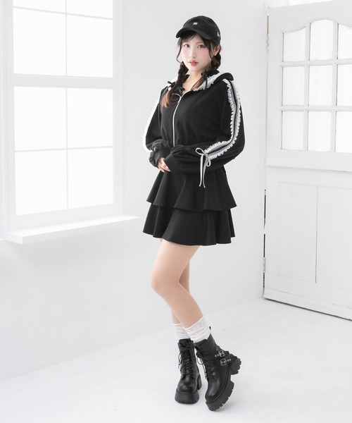 セール 厚底レースアップWベルトブーツ ブーツ DearMyLoveRose ディアマイラブローズ のファッション通販