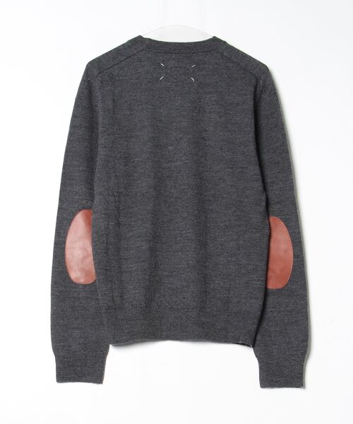 Maison Margiela（メゾンマルジェラ）の「Maison Margiela CREWNECK（ニット/セーター・メンズ・グレー・MEDIUM/LARGE）」の2枚目の写真