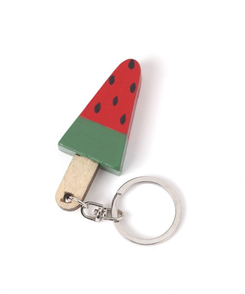 studio CLIP(スタディオクリップ)の「【daily CLIP】ウッドアイスキーホルダー(キーホルダー・レディース・イエロー/モカ/レッド・FREE)」の5枚目の写真