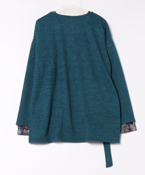 【チャイハネ】フォルセMEN'Sバイカラートップス＆インナートップス2点セット（アンサンブル）｜チャイハネ（チャイハネ）