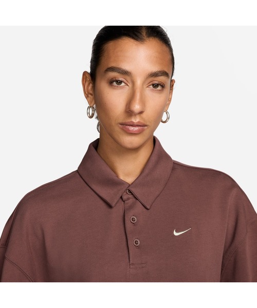 NOAH ブラウン ストライプ ポロシャツ S LYLE&SCOTT】【長袖】ポロシャツ/ブラウン（2432-7634-15_S