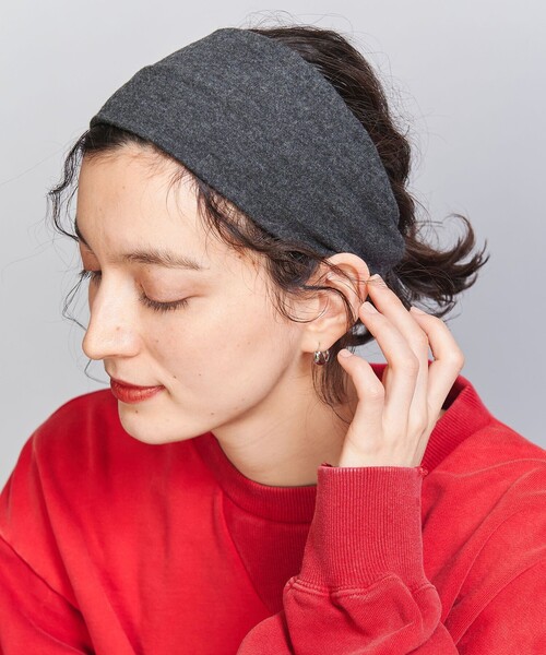 BEAUTY&YOUTH UNITED ARROWS（ビューティーアンドユースユナイテッドアローズ）の「ワイド ヘアバンド（ヘアバンド・レディース・モカ/ダークグレー/ブラック・FREE）」の3枚目の写真